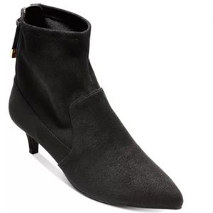 Cole Haan Harlow Stretch Bootie Kitten Heels Boots
